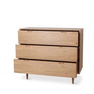 Bedside Tables: Oslo 3 Drawer Chest
