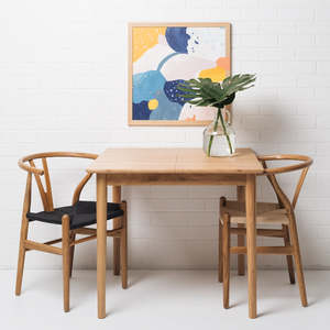 Dining Table: Nordik Sml Extn Dining Table