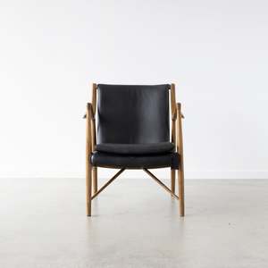 Chairs: Finn Leather Armchair