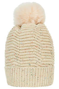 Womens Accessories: Eb&Ive - Diaz Beanie Ivory