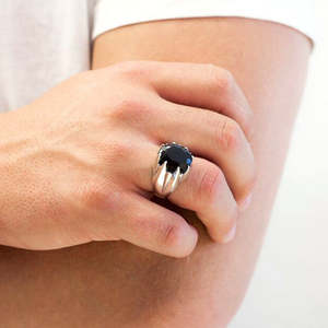 Nz Handmade Jewellery: Nick Von K - Smokey Quartz Claw Ring
