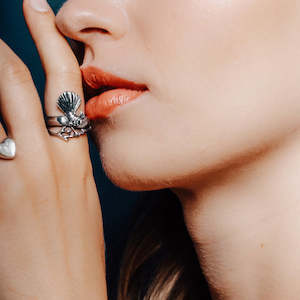Nz Handmade Jewellery: Nick Von K - Fantail Ring