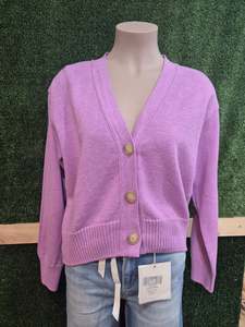 Knitwear: Tatano - Piha Cardigan - Blush