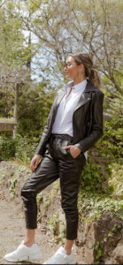 Bande Studio Benny Leather Biker Jacket