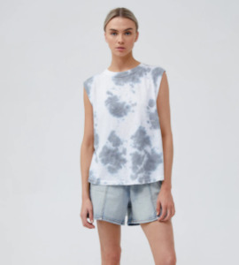 Jac Mooki: Jac + Mooki - Adut Tank Tie Dye