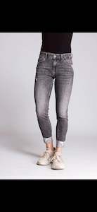 Womens Jeans: Zhrill - Nova Stone Grey W0002