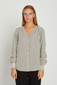 Rue De Femme - New Rossa Shirt - Off White Stripe