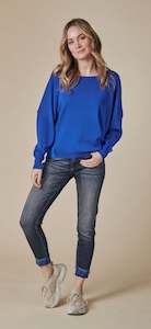 Womens Jackets Jumpers: Zhrill - Talia Knit - Electric Blue