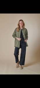 Womens Jackets Jumpers: Zhrill - Lacky Jacket - Grape Leaf