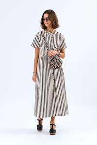 Lollys Laundry - Aliya Striped Maxi Dress