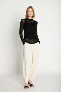 Womens Pants 1: Rue De Femme - Cameronia pant in off-white