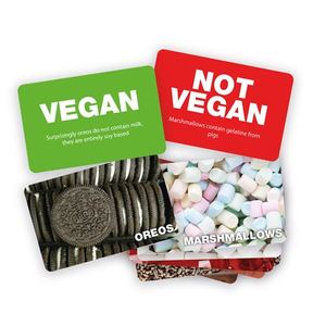Funny Card Games And Drinking Games: Vegan, Not Vegan flash card game