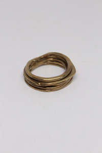 Brass Layers Ring - #95