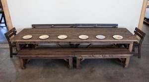 Pioneer Outdoor Table - Black Dog Furniture