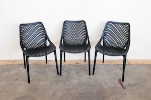 Black Bean Chair - Black Dog Furniture