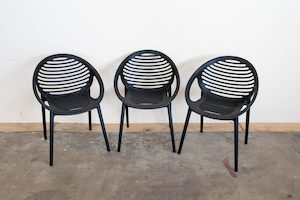 Round Yeti Chair - Black Dog Furniture