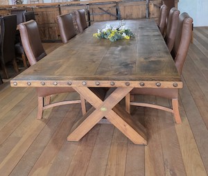 Igor Dining Table - Black Dog Furniture