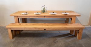Harvest Indoor Dining Table - Black Dog Furniture