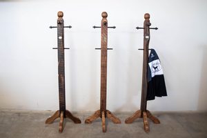 Railway Spike Coat Stand - Black Dog Furniture