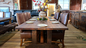 Gili T Dining Table - Black Dog Furniture