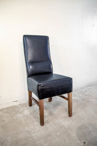 Leather Dining Chairs - Black Dog Furniture