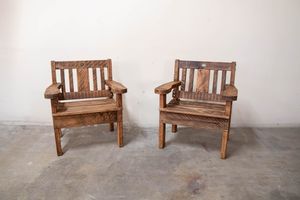 Outdoor Carver Chair - Black Dog Furniture