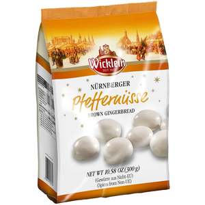 Wicklein Pfeffernuese White Glazed Gingerbread 300g