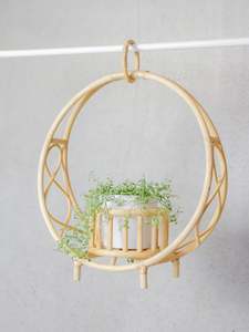 Under 40: Ava Rattan Plant Hanger