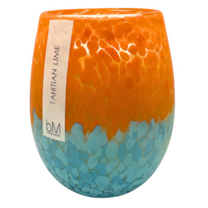 Confetti: Confetti Orange Blue - Tahitian Lime