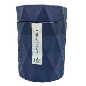 Candles Sale: Grey Matte Diamond - Moss + Myrtle