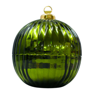 Christmas 2025: NEW! Christmas Bauble Green - Evergreen Christmas