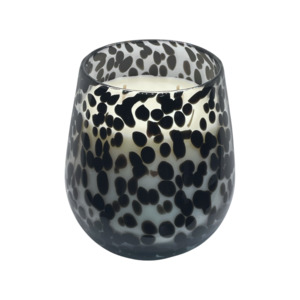 Candles: NEW! Jumbo Confetti Dalmatian - Luxe Noir
