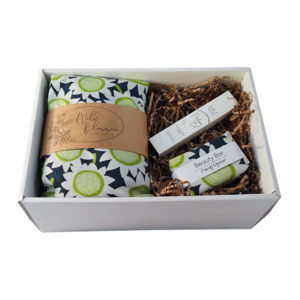 Wild Blossom Heat Packs: Wild Blossom Gift Pack (Lime Sunflower): Peony Lychee Beauty Bar + Perfume Oil (Limited Stock)
