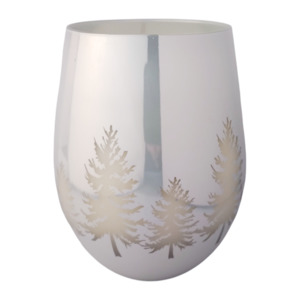 Christmas 2025: NEW! Christmas Trees Frosted Silver - Christmas Glow