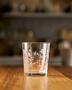 Haven Glass Tumbler / Banksia