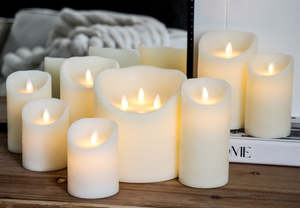 Flameless Candle  Ivory
