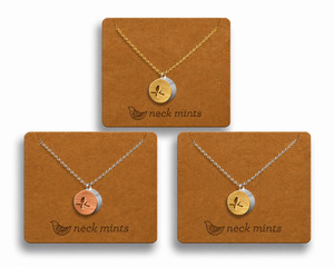 Fabienne Necklace: TWO TONE BIRD ON BRANCH
