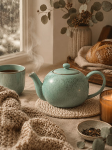 Kitchen Homewares: Breakfast In Bed Teapot