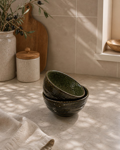 Olive Round Bowl