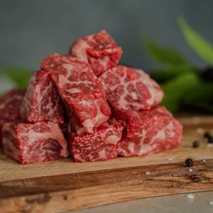 Nz Wagyu: Wagyu Chuck diced