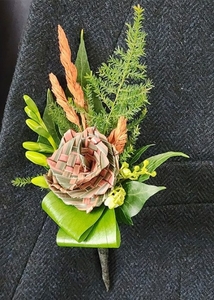 Products: Whero Putiputi Buttonhole