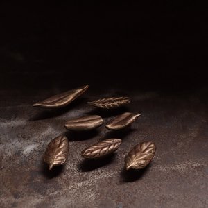 Products: Limited Edition Foraged Bronze Leave - BlacksandBronze