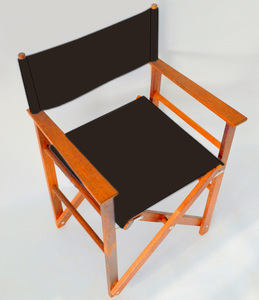 Rosewood Director Chairs - Black Sand Eco Homewares