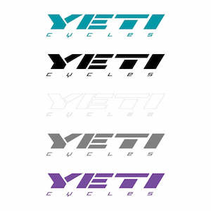 Stickers: YETI SLANT LOGO STICKER PACK