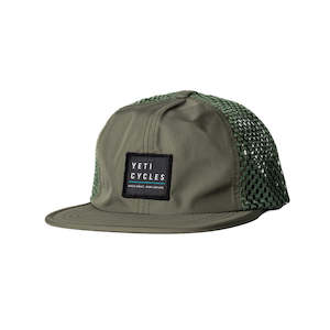 Yeti Casual Clothing: TECH TRUCKER PATCH HAT OLIVE