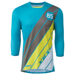 ENDURO JERSEY 3/4 TU/STRIPE 23