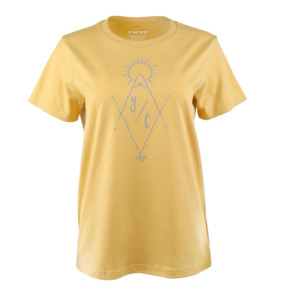 Clothing Clearance 50 80 Off Last Sizes: W'S SUNRISE TEE MUSTARD