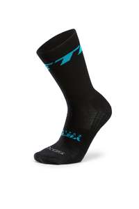 Socks: TALL WOOL TRAIL SOCK BLACK BOLD