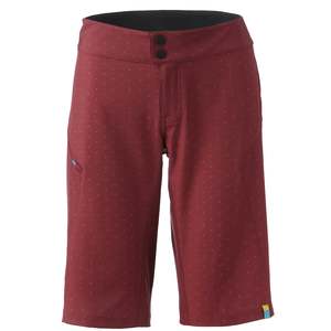 W'S DAWSON SHORT DEEP RED SLANT