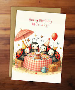 Little Lady Birthday: CBR-1299-PR